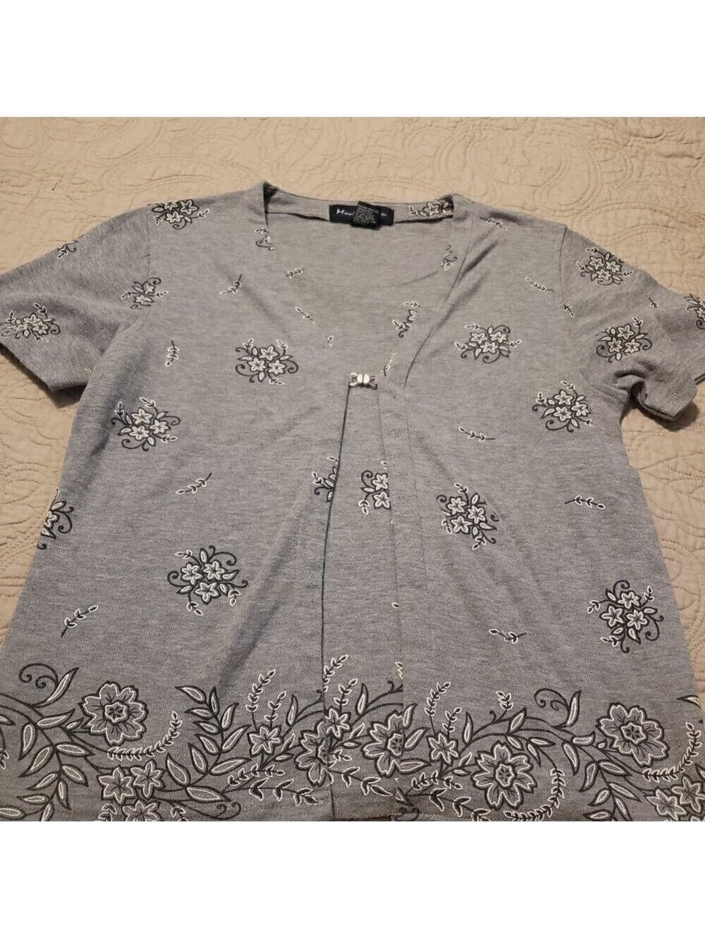 Moving Bleu Two For One Look Top